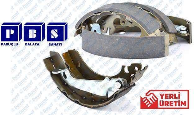 SWAPP 454103 Arka Fren Balatasi Pabuclu Accent Era - Accent Sedan - Rio 05-> 1.4gl-1.6gls-1.5crdi Gls Abssiz